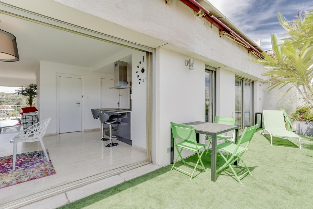 Immogroom - Apartment With Terrace - Ac - Parking Cannes Zewnętrze zdjęcie