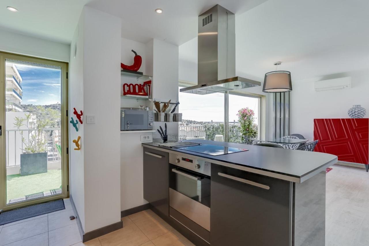 Immogroom - Apartment With Terrace - Ac - Parking Cannes Zewnętrze zdjęcie